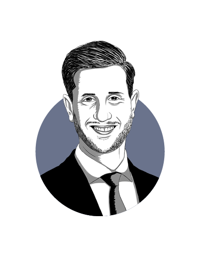 Grafik Portrait Philip Kohli