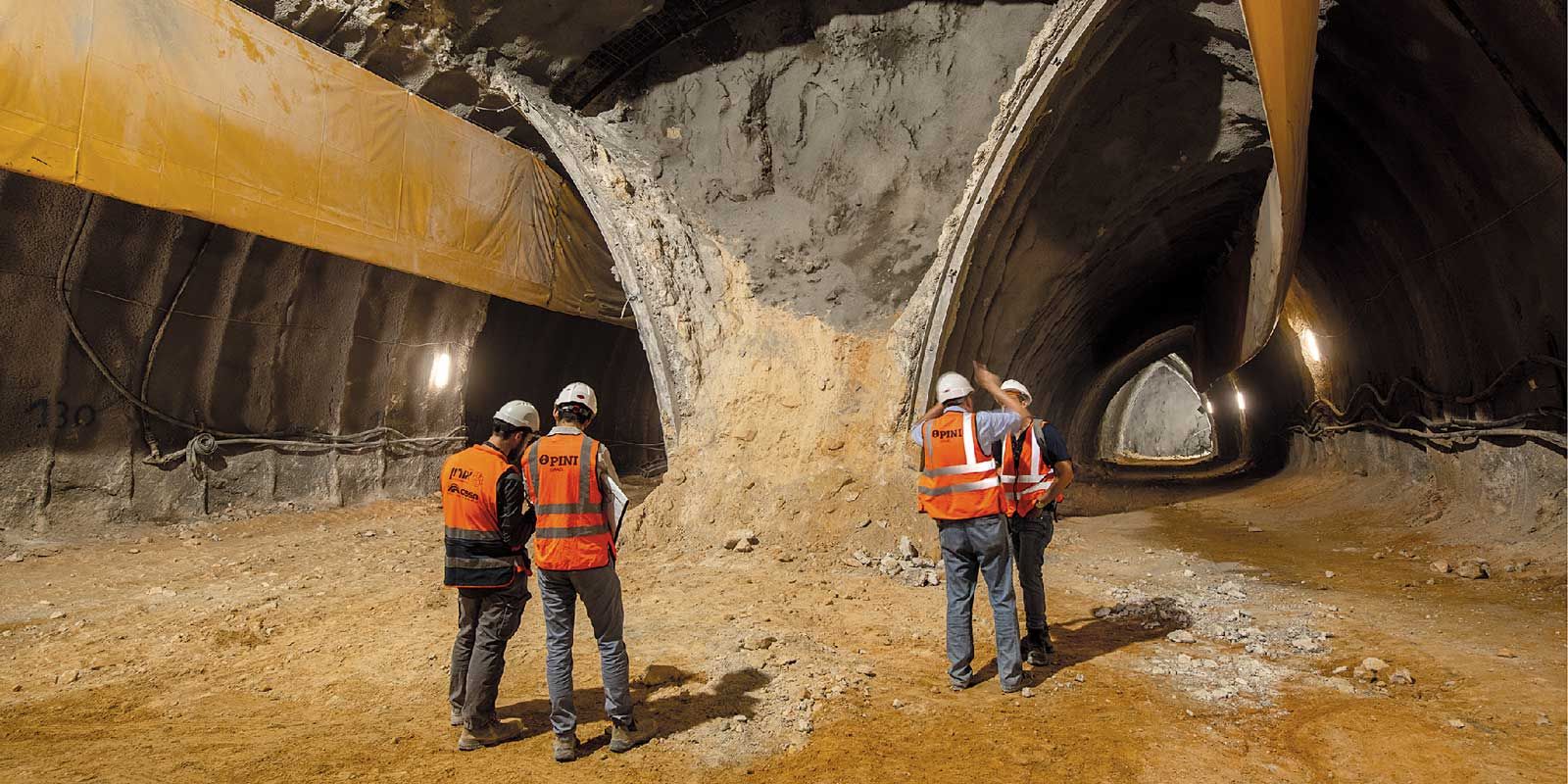 Tunnelarbeiter