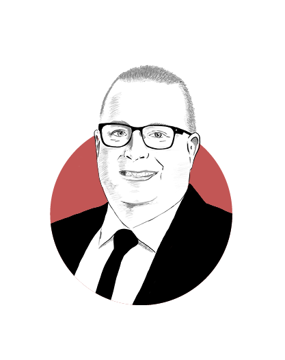 Grafik Portrait Niklaus Mürner