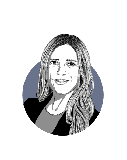 Grafik Portrait Danja Vogel-Hermetschweiler