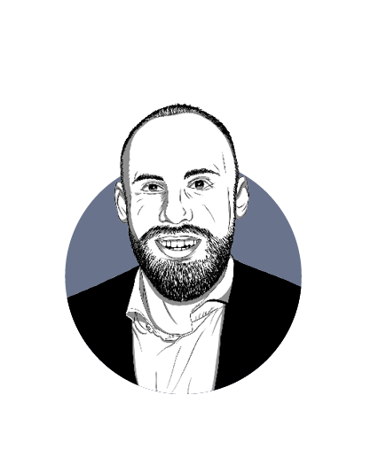 Grafik Portrait Gian Kämpf