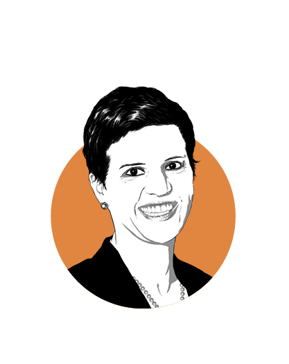 Grafik Portrait Sandra Kohler