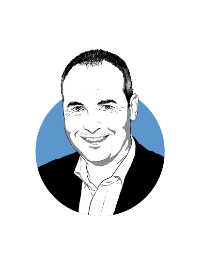 Grafik Portrait Hans Marugg