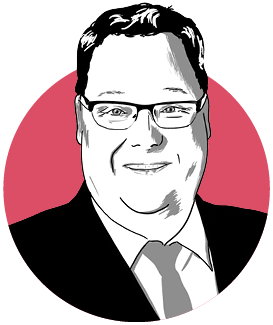 Grafik Portrait Marc Thommen