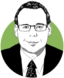 Grafik Portrait Roger Hertel
