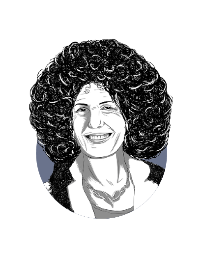 Grafik Portrait Danielle Cesarov-Zaugg