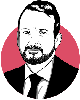 Grafik Portrait Stephan Glättli