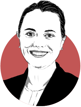 Grafik Portrait Manuela Zimmermann