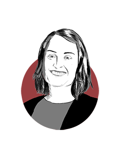 Grafik Portrait Fabienne Buchser