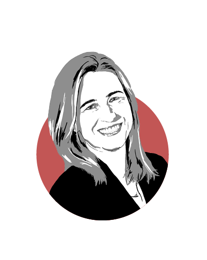 Grafik Portrait Dr. Sahra Schläppi