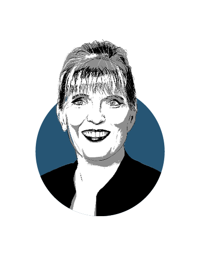 Grafik Portrait Martina Dalla Vecchia