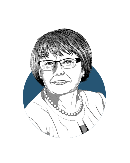 Grafik Portrait Petra Rohner