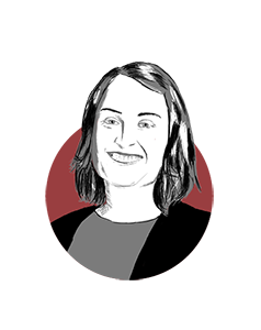 Grafik Portrait Fabienne Buchser